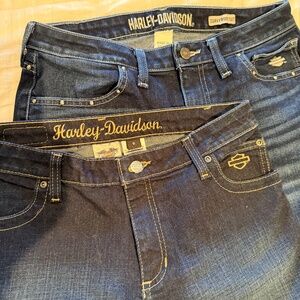 2 Original Harley-Davidson jeans